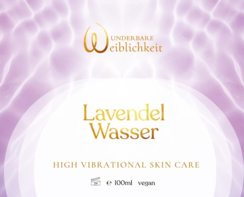 LavendelWasser - label